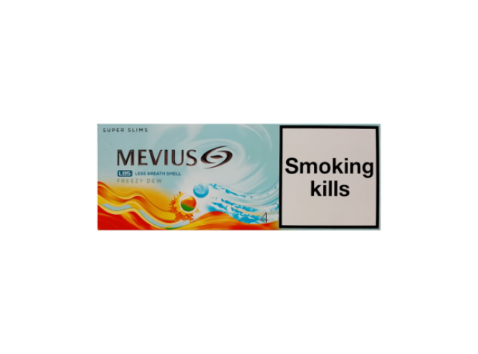 Мевиус Фриззи Дью 4 Суперслим (Корея) - Mevius Freezy Dew 4 Superslims (Korea)